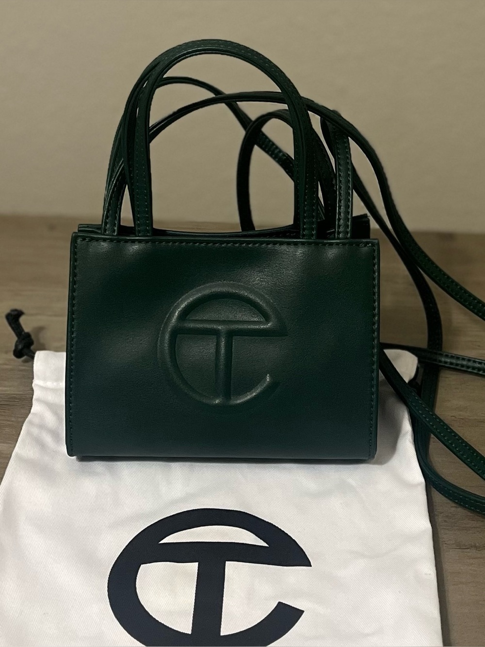 NWT Telfar Forest Green Small Shopper